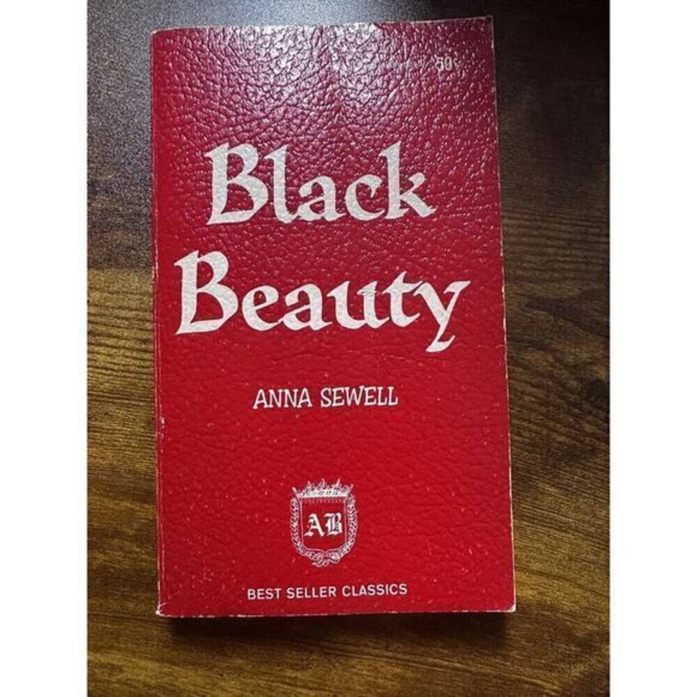 Black Beauty Anna Sewell Best Seller Classics Award Books Red Leatherette Finish